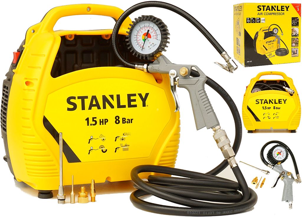Bezolejový kompresor Stanley N/A AIR KIT 0 l 8 bar